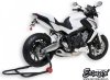 Mocowanie rejestracji + wypełnienie zadupka ERMAX UNDERTAIL Honda CB650F 2014 - 2016